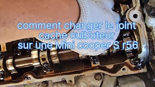 Comment changer le joint cachet culbuteur sur une Mini cooper [upl. by Lezlie343]