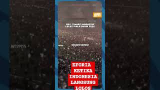 Eforia saat indonesia lolos langsung piala dunia timnas indonesiamenang indonesiamenang timnas [upl. by Adnoloy]