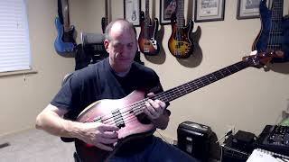 Chads Bass Reviews Part 8 Warmoth J5 [upl. by Ykroc580]