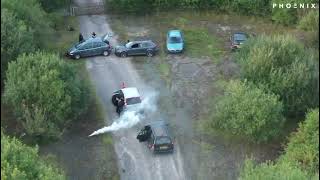 Phoenix Close Protection Hostile AntiAmbush and Evasive Driving Drills on a Private Airfield [upl. by Anelrahc164]