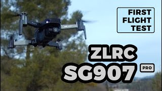 ZLRC SG907 PRO  FLIGHT TEST [upl. by Gerdy365]