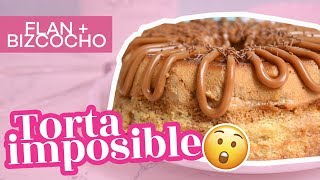 RECETA DE TORTA IMPOSIBLE 😮 BIZCOCHO  FLAN FLANCOCHO  Annas Pastelería [upl. by Gilburt79]