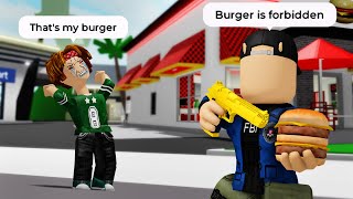 NO BURGER ❌🍔 ROBLOX Brookhaven 🏡RP  FUNNY MOMENTS [upl. by Araiet]