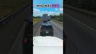 Instant Karma After Brake Checking A Semi Truck [upl. by Igic]