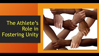 Keynote Speech  Unity in Sports Full Speech [upl. by Ilenay]