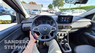 Dacia Sandero Stepway Automatic 2022 Test Drive POV [upl. by Eerized]