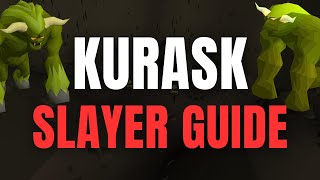 OSRS Kurask Slayer Guide  Easy AFK Profit Underrated [upl. by Merry982]