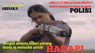 Dia selamat dari upaya pembuhan yang dilakukan polisi jahat  alur Cerita film Action Arisaka [upl. by Merc]