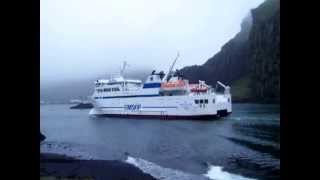 Eimskip Ferry Landeyjahöfn to Heimaey Icelands Westman Islands [upl. by Kirbie]