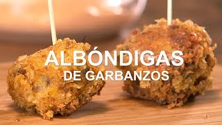 Albóndigas vegetarianas de GARBANZOS [upl. by Yerggoeg]