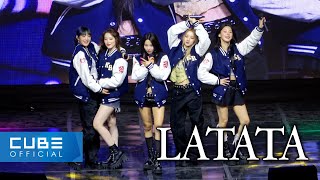 여자아이들GIDLE  LATATA  KYUNG HEE UNIVERSITY [upl. by Olin]