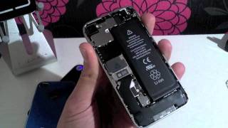 SWBox iPhone 4S Back Cover  Review amp Installation [upl. by Rola707]