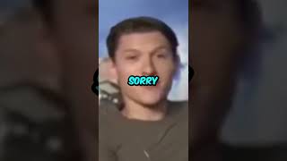 Tom Holland spoiling movies for 45 seconds straight spiderman tomholland shorts [upl. by Finbar]