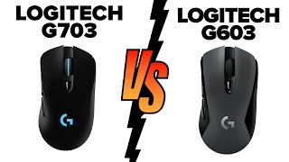 Logitech G703 Lightspeed vs Logitech G603 Lightspeed  Which Mouse Is Better [upl. by Mahmoud353]