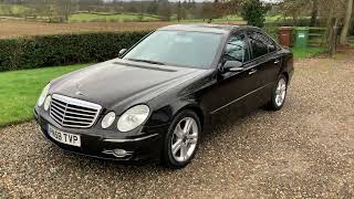 Mercedes E Class 280 Diesel Saloon Oswestry OVC Ltd [upl. by Nylg]