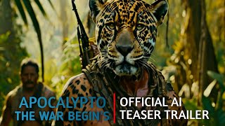 Apocalypto The War Begins 2025  Official Teaser Trailer  FakeStarMedia Presents [upl. by Lashonde]