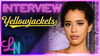 Yellowjackets Interview Jasmin Savoy Brown on Liv Hewson the Baby Lottie amp More [upl. by Bernj]