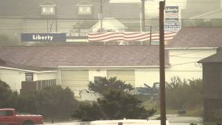 Hurricane Sandy Hatteras Island  During the Storm Footage Compilation [upl. by Ecirtac]