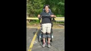 Permobil C500 Standing Wheelchair Demonstration [upl. by Nedaj52]