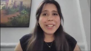 Natasha Martínez Solicitante de Beca Universidad Fundación EPA [upl. by Alit]