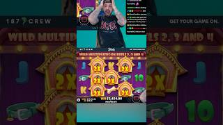 CRAZY SET UP ON DOG HOUSE  stake 187crew casino gamble casinostream kick slots crypto [upl. by Ruhtracm]