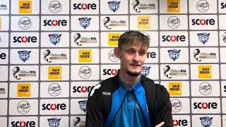 Danny Strachan Post Match Interview  Peterhead 10 Stranraer [upl. by Pulling995]