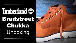 Timberland Bradstreet Chukka Mens Chukka Boots Unboxing [upl. by Einniw827]