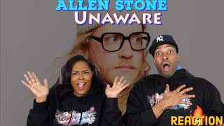 First Time Hearing Allen Stone  “Unaware” Reaction  Asia and BJ [upl. by Tnairb]