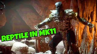 Mortal Kombat 11  Reptile Scene [upl. by Chlori809]