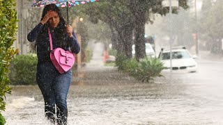 Río atmosférico se aproxima a California Descubre el fenómeno que transporta agua en el cielo [upl. by Kinimod]