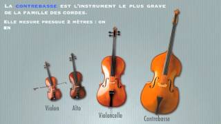 Les instruments à cordes frottées [upl. by Niwre]