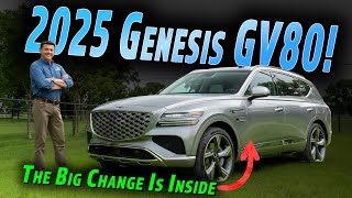 2025 Genesis GV80 Review  Genesis Ups Their Interior Game [upl. by Eiramoj]