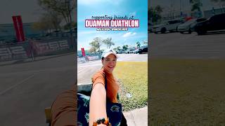 Supporting friends at the Duaman Duathlon 2024 PowerCoupleTravels thesingingwanderer [upl. by Airdnna]