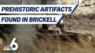 Prehistoric Artifacts Discovered in Brickell [upl. by Nolahc684]