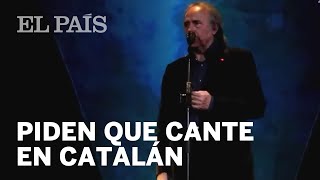 SERRAT interrumpe un concierto cuando le piden que cante el CATALÁN [upl. by Libbi]