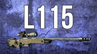 Ghosts In Depth  L115 Sniper Rifle Review [upl. by Alrats830]