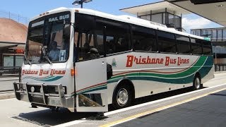 Brisbane Bus Lines 12  MotorCoach Australia CAT 3208T MCA Allison [upl. by Linn]