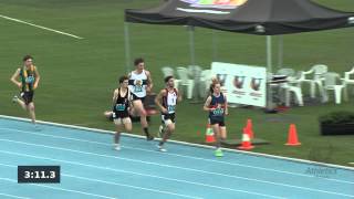 2014 Vic Schools Champs Boys U20 1500m [upl. by Ardel426]