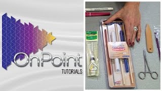 Tools to Use For Invisible Machine Appliqué Ep 108 [upl. by Eiramlehcar]