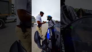 Police ne pakad liya 😭😭 police shorts viralshorts viral shortsfeed youtubeshorts subscribe [upl. by Adnahc]