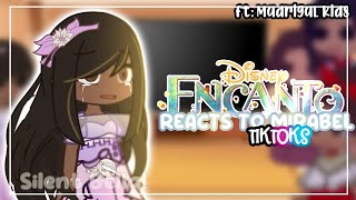 🪔 ENCANTO 🍵 Reacts to MIRABEL TikToks  ENCANTO REACTION ⚡  Silent Bellaa roadto8k [upl. by Hanej]