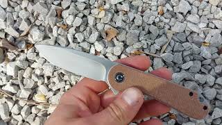 Civivi Elementum Brown Micarta [upl. by Nnor]