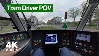 Preparing the tram before a shift  🚊 4K Tram Driver POV  🇳🇱 The Hague  Siemens Avenio [upl. by Alithia250]