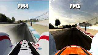 Forza 4 vs Forza 3  Laguna Seca [upl. by Seta]