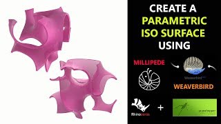 CREATE A PARAMETRIC ISOSURFACE USING PLUGINS LIKE quotMILLIPEDEquot AND quotWEAVERBIRDquot [upl. by Dwain]