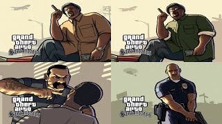 GTA San Andreas  ALL Loading Screens [upl. by Anaitat746]