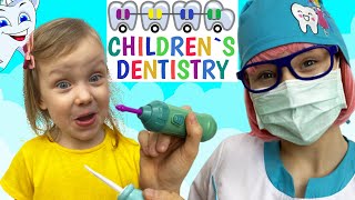 Dentist Song Spanish Version  Canciones Infantiles con Alex y Nastya [upl. by Tnerual]