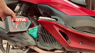 MOTUL HTECH 100 SAE10W30 API SN JASO MA2 [upl. by Nesline547]