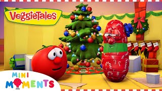 Merry Larry Sing Along 🔔  VeggieTales  Christmas Special 🎄  Song Compilation  Mini Moments [upl. by Sajovich511]