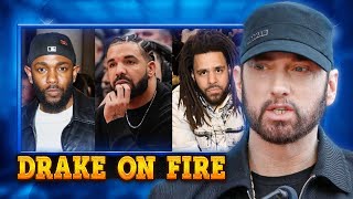 Eminem and Rappers React To Drake and Kendrick Lamar New Diss Tracks [upl. by Okiron]